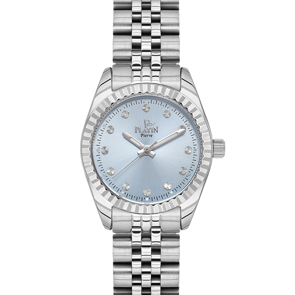 PLATİN PİERRE KADIN KOL SAATİ