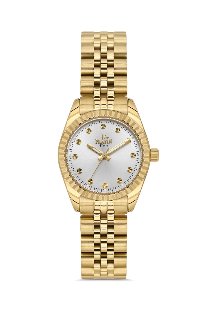 PLATİN PİERRE KADIN KOL SAATİ