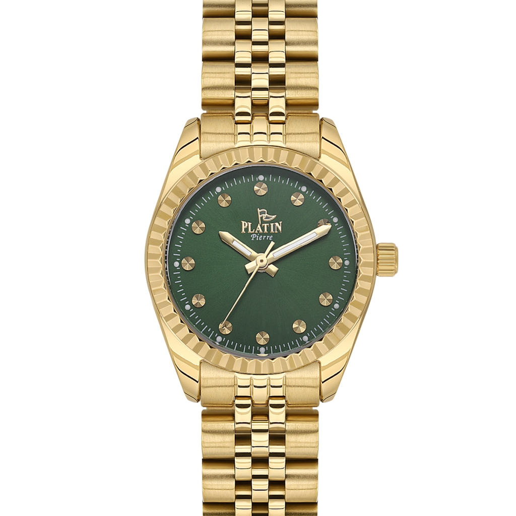 PLATİN PİERRE KADIN KOL SAATİ