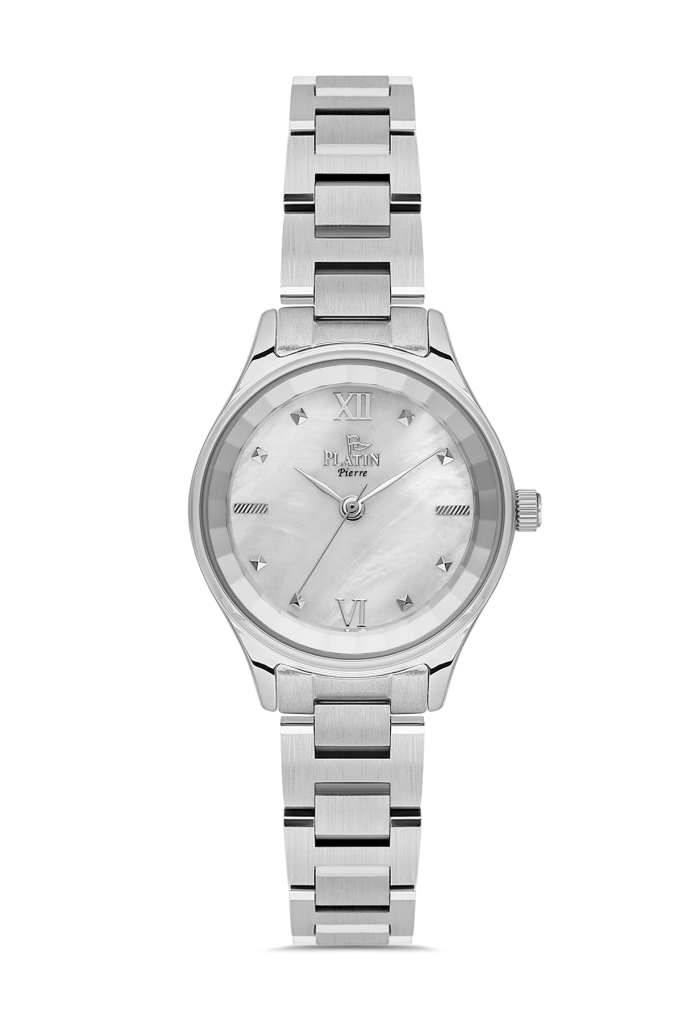 PLATİN PİERRE KADIN KOL SAATİ