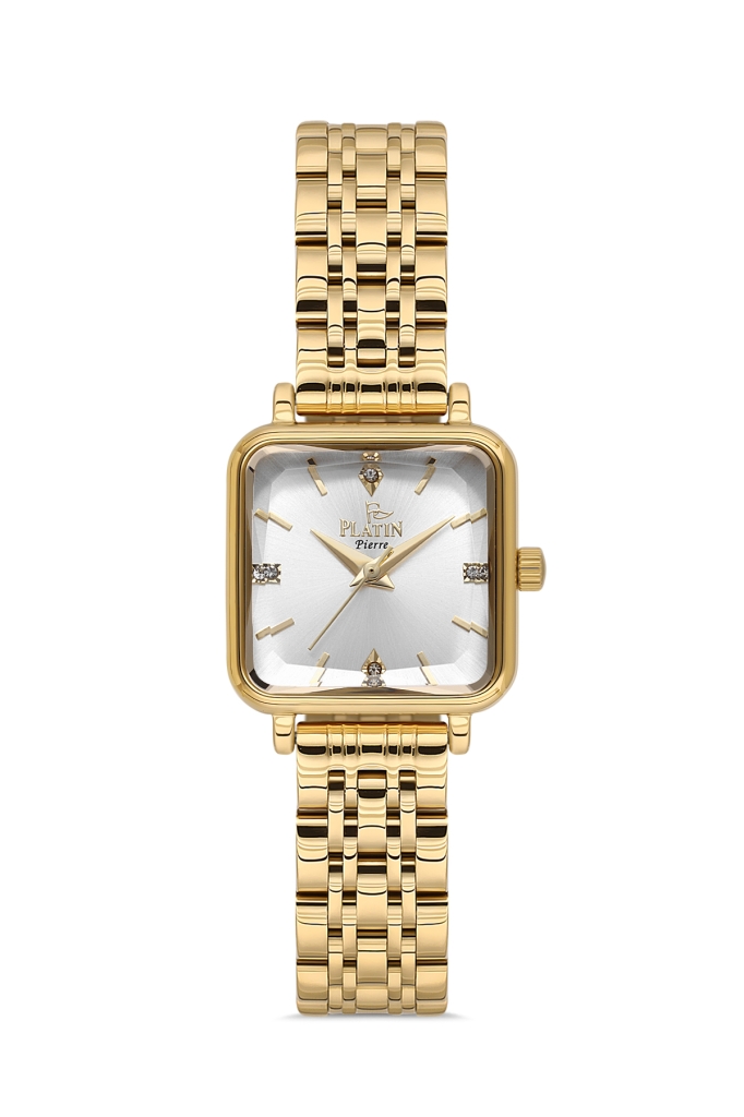 PLATİN PİERRE KADIN KOL SAATİ