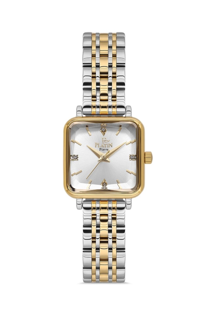 PLATİN PİERRE KADIN KOL SAATİ