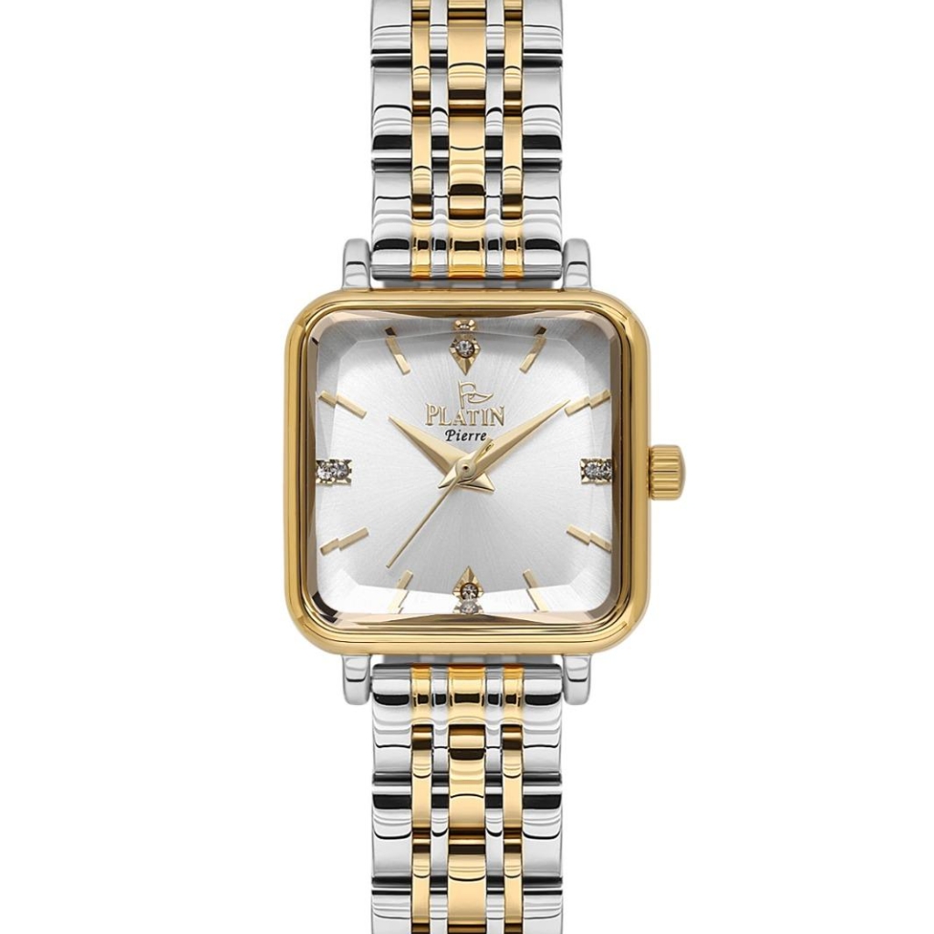PLATİN PİERRE KADIN KOL SAATİ