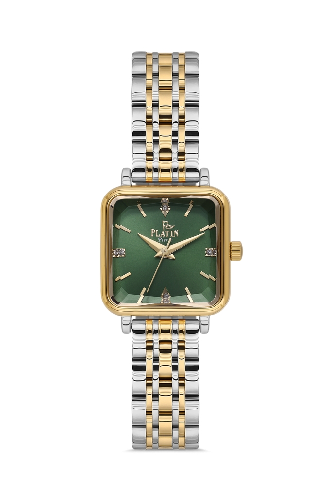 PLATİN PİERRE KADIN KOL SAATİ