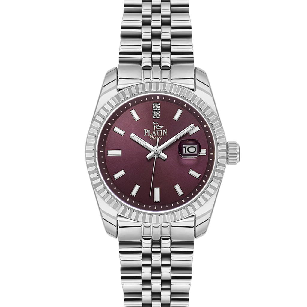 PLATİN PİERRE KADIN KOL SAATİ