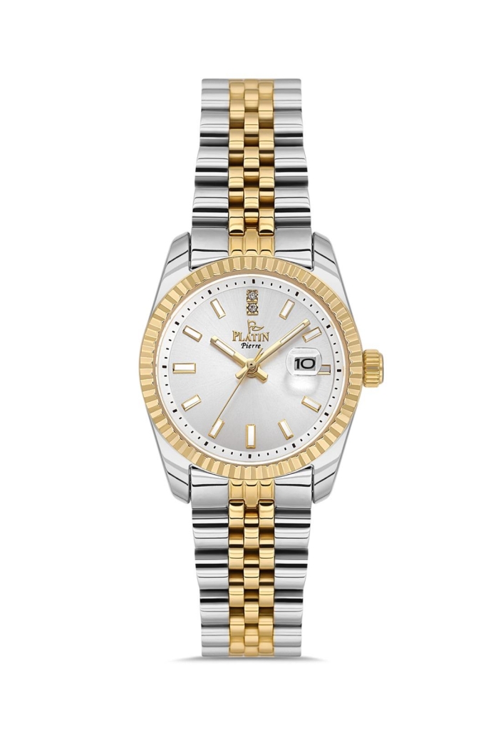 PLATİN PİERRE KADIN KOL SAATİ