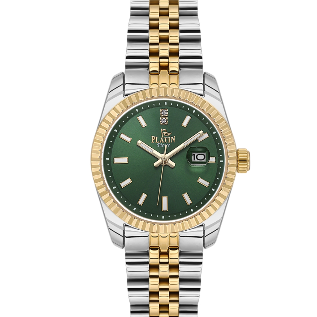 PLATİN PİERRE KADIN KOL SAATİ