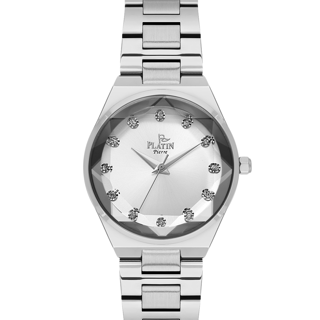 PLATİN PİERRE KADIN KOL SAATİ