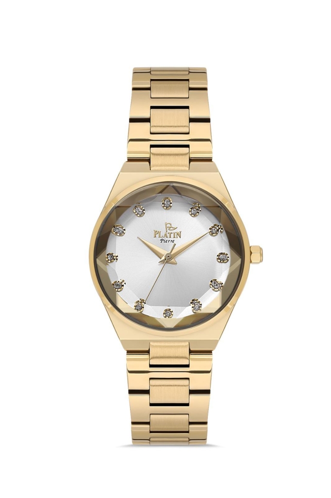 PLATİN PİERRE KADIN KOL SAATİ