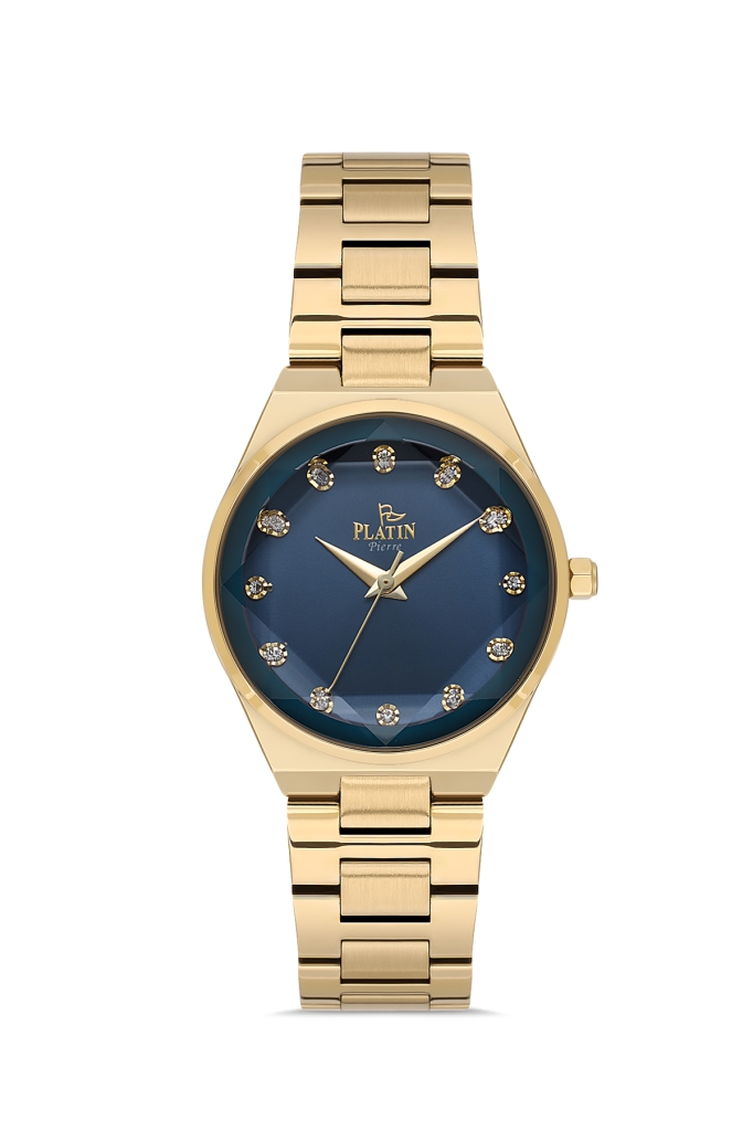 PLATİN PİERRE KADIN KOL SAATİ