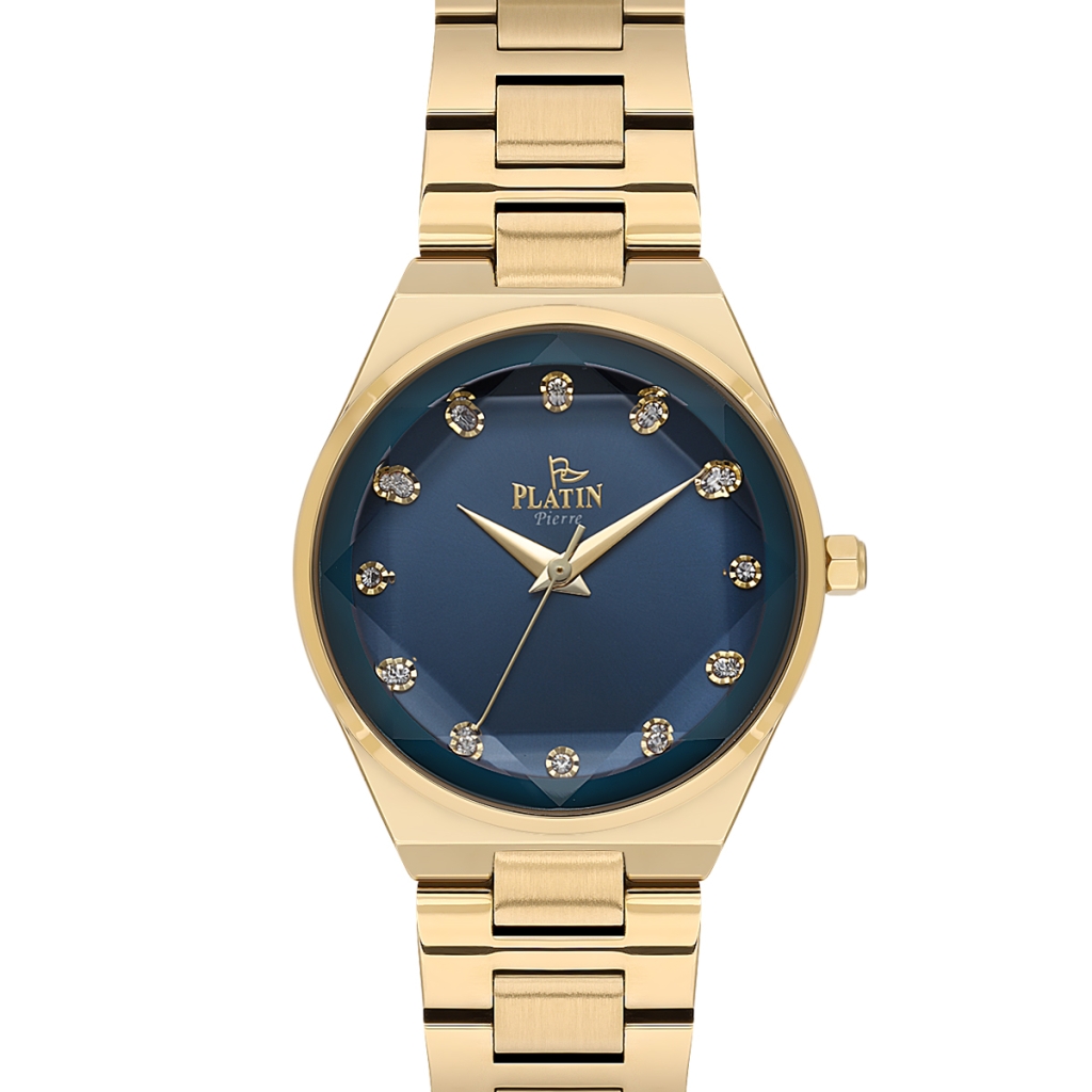 PLATİN PİERRE KADIN KOL SAATİ