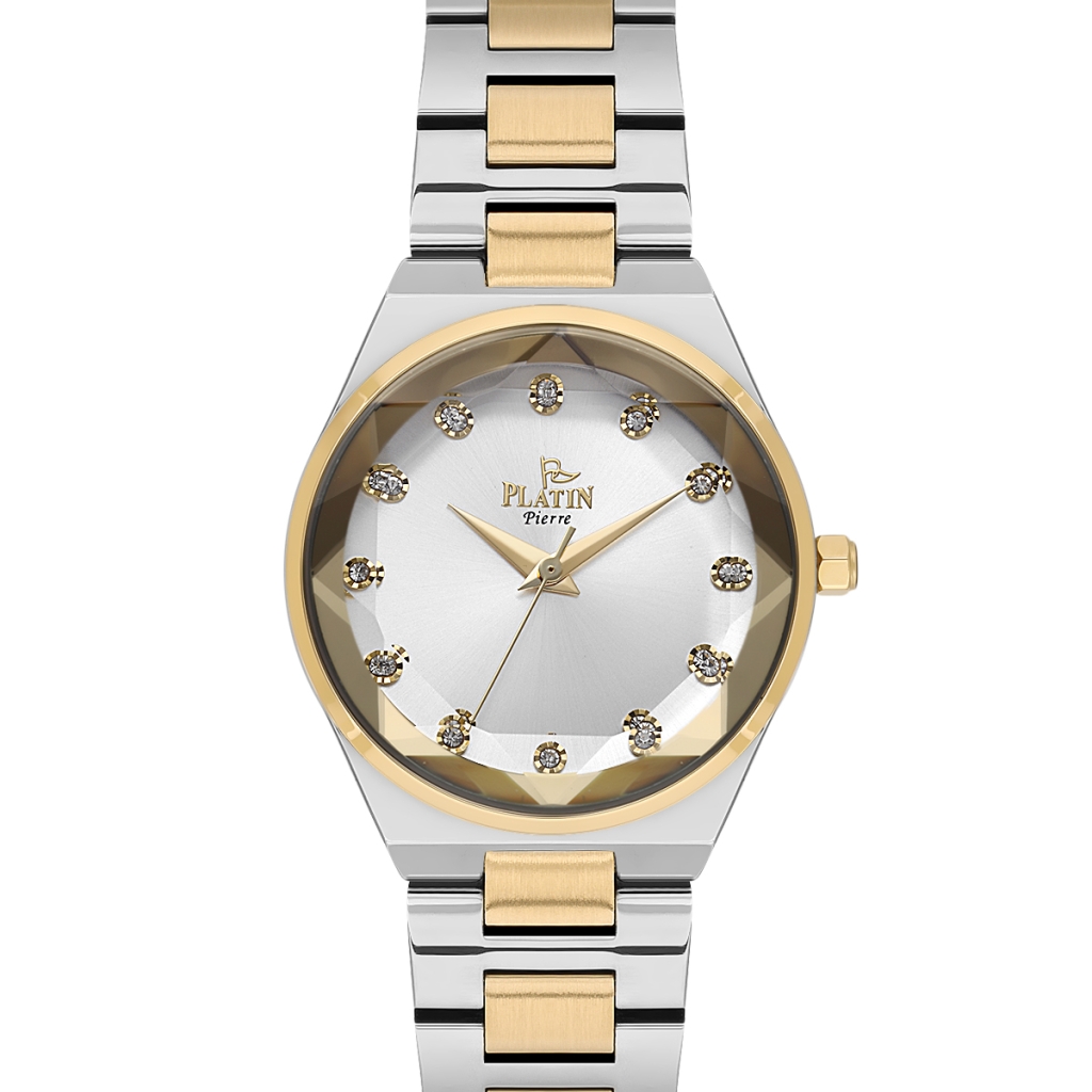 PLATİN PİERRE KADIN KOL SAATİ