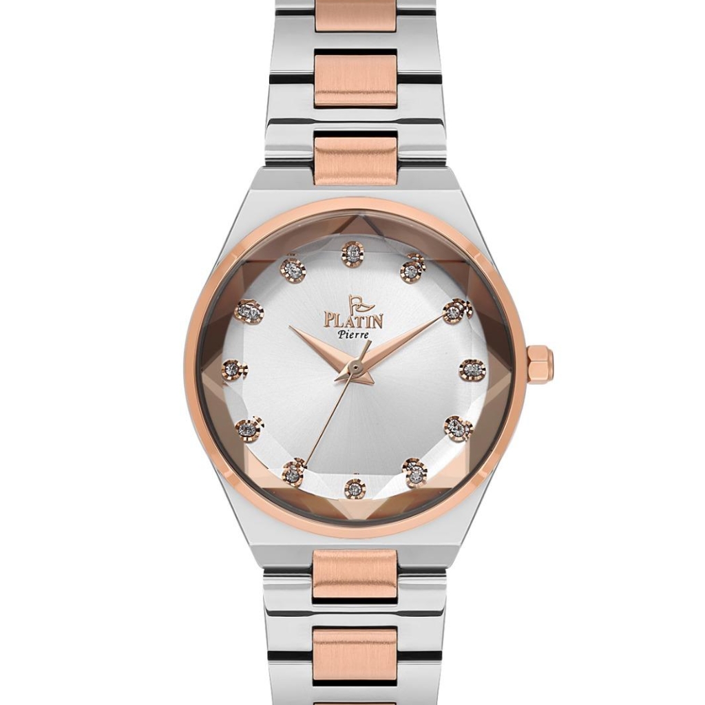 PLATİN PİERRE KADIN KOL SAATİ