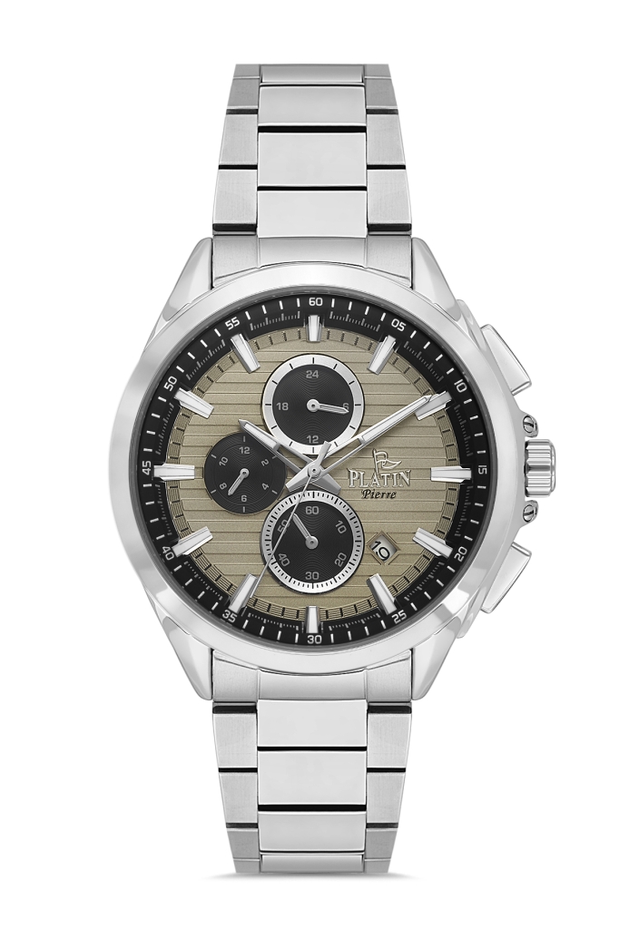PLATİN PİERRE ERKEK KOL SAATİ