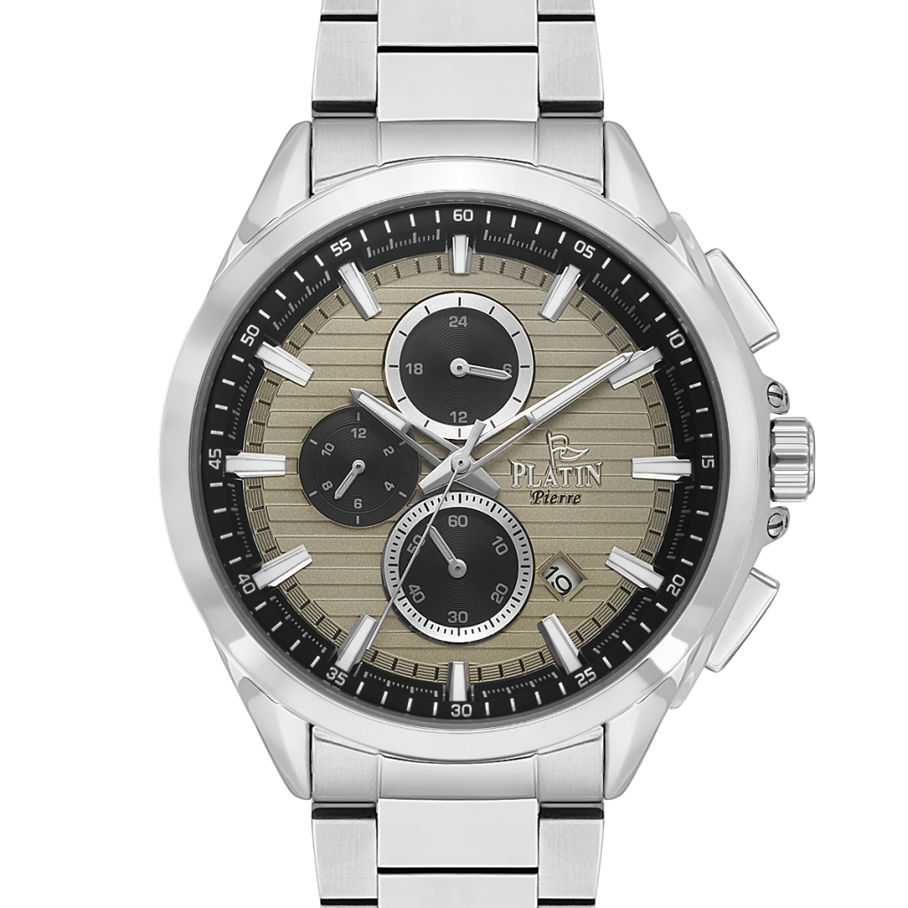 PLATİN PİERRE ERKEK KOL SAATİ