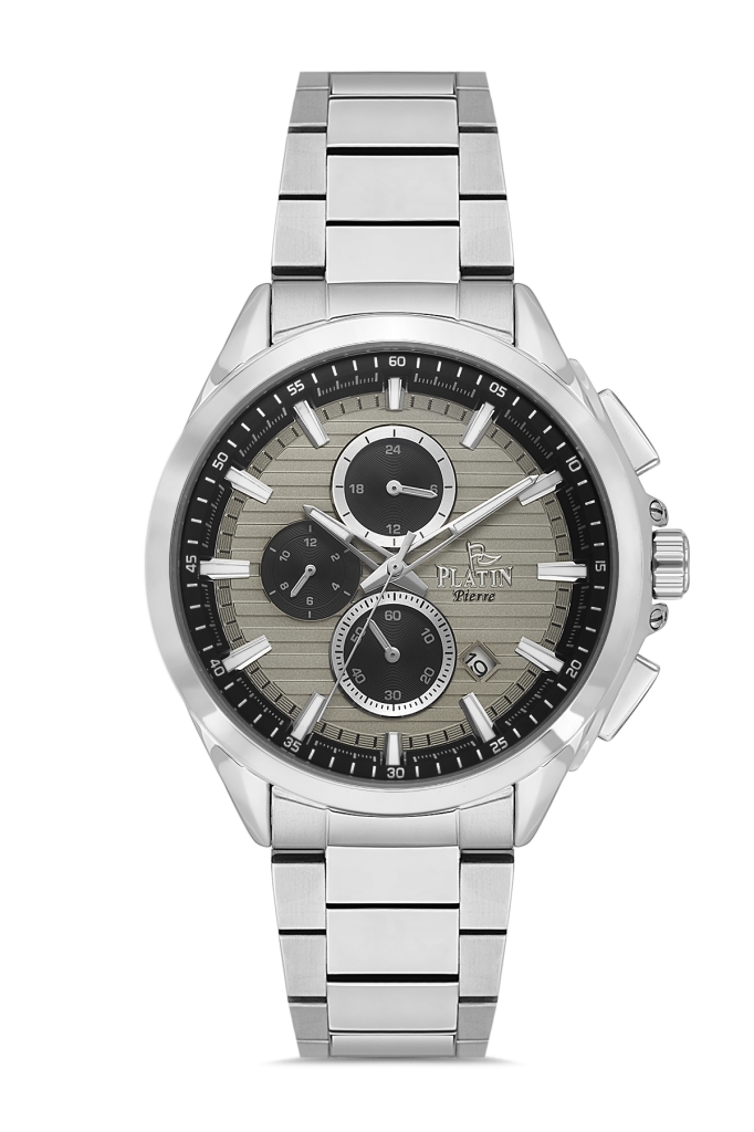 PLATİN PİERRE ERKEK KOL SAATİ