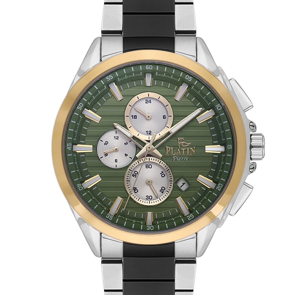 PLATİN PİERRE ERKEK KOL SAATİ