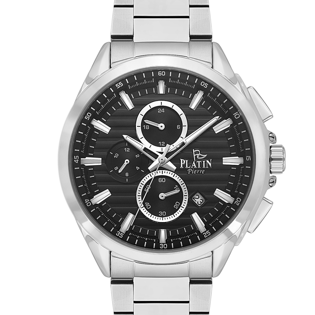 PLATİN PİERRE ERKEK KOL SAATİ