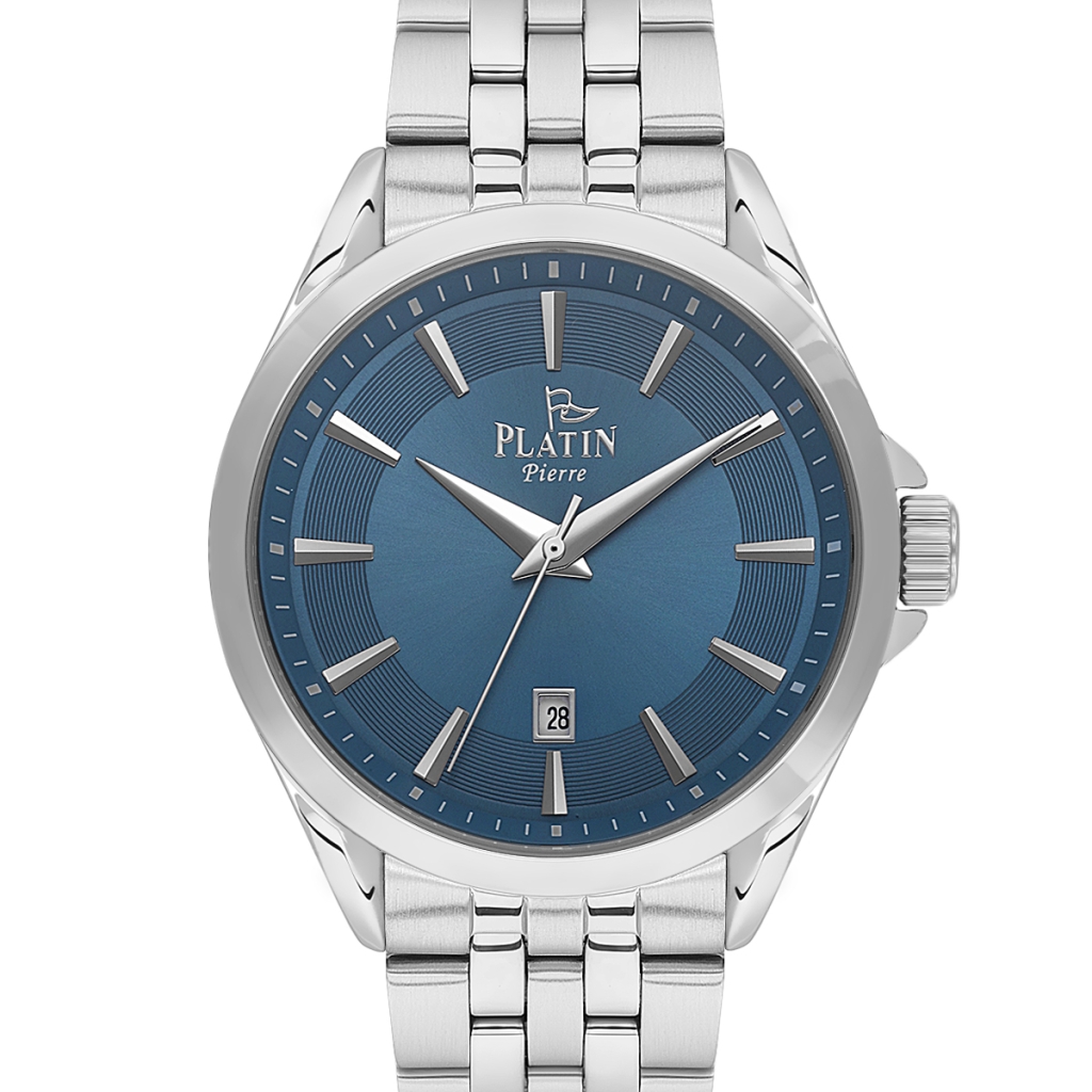 PLATİN PİERRE ERKEK KOL SAATİ