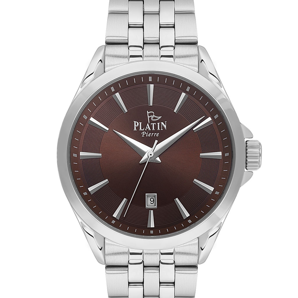PLATİN PİERRE ERKEK KOL SAATİ