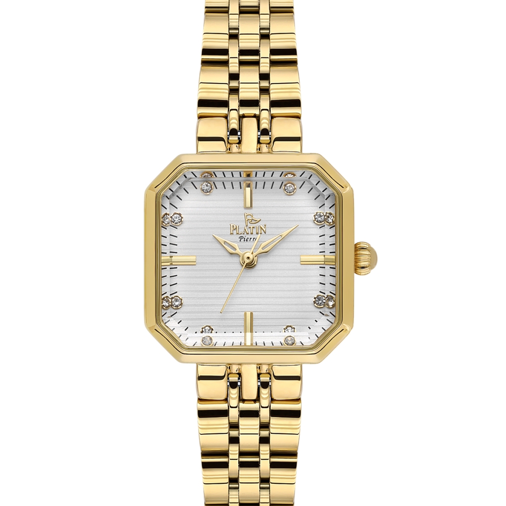 PLATİN PİERRE KADIN KOL SAATİ