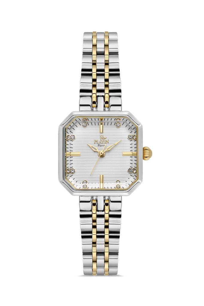 PLATİN PİERRE KADIN KOL SAATİ
