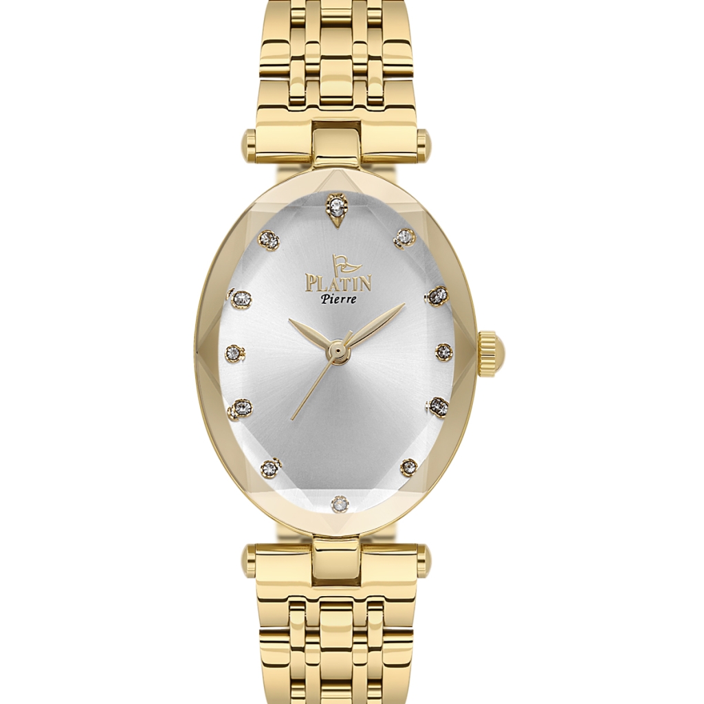 PLATİN PİERRE KADIN KOL SAATİ