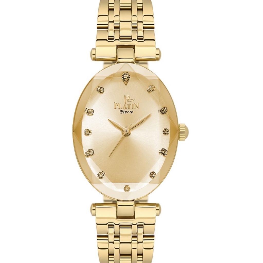 PLATİN PİERRE KADIN KOL SAATİ