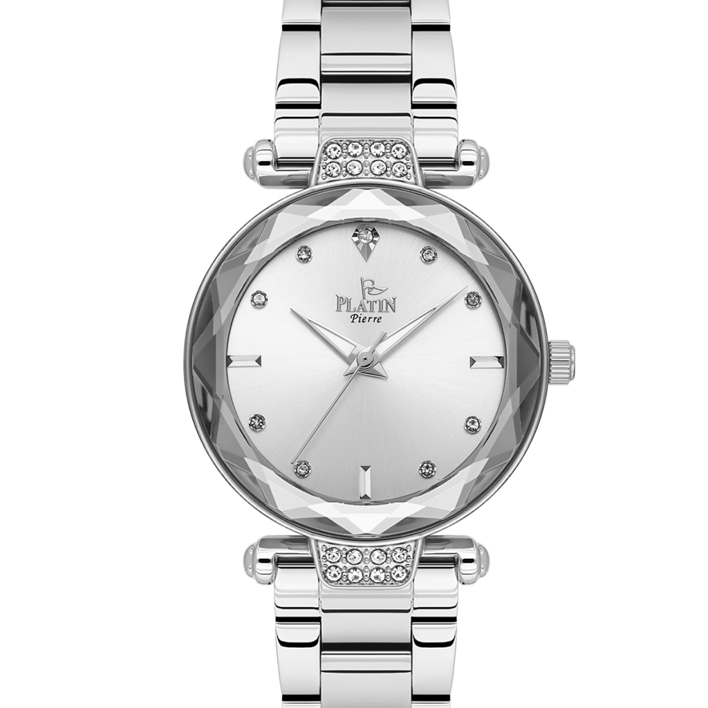 PLATİN PİERRE KADIN KOL SAATİ