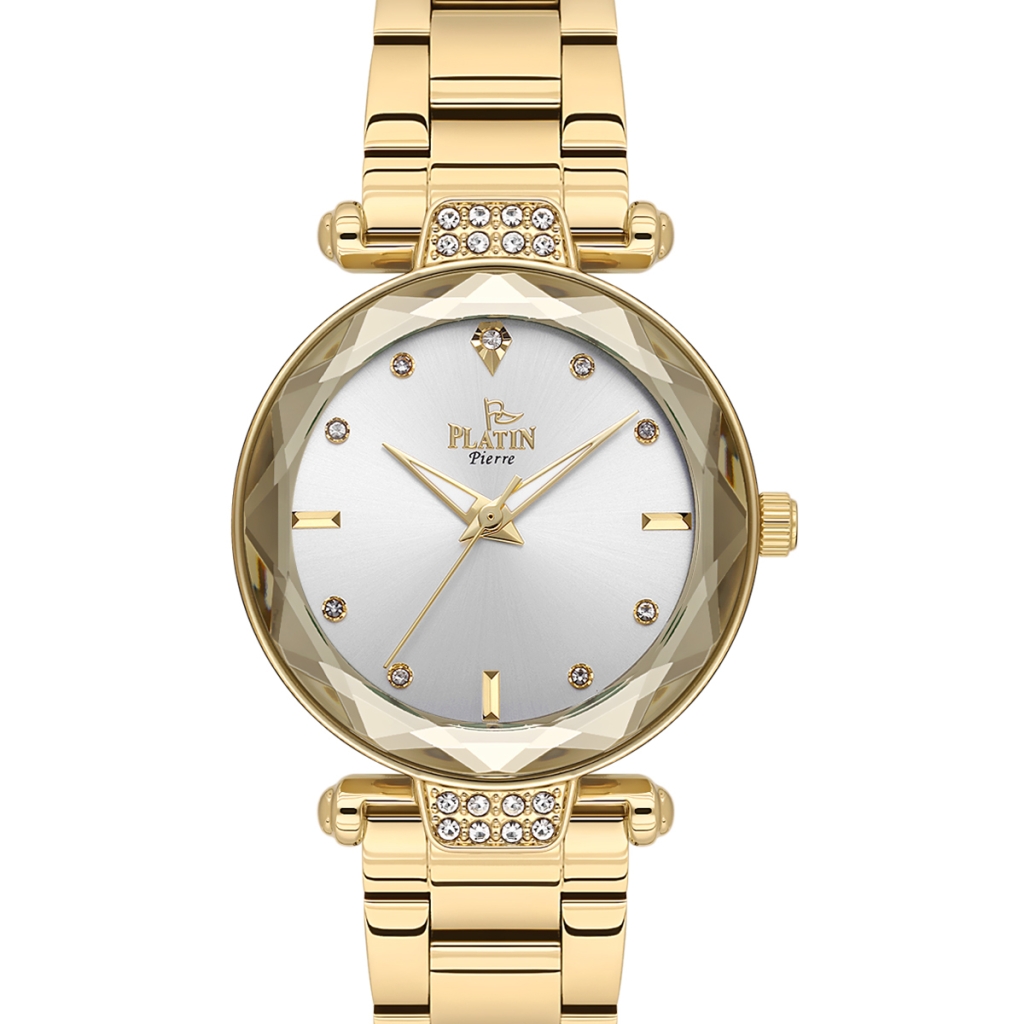 PLATİN PİERRE KADIN KOL SAATİ