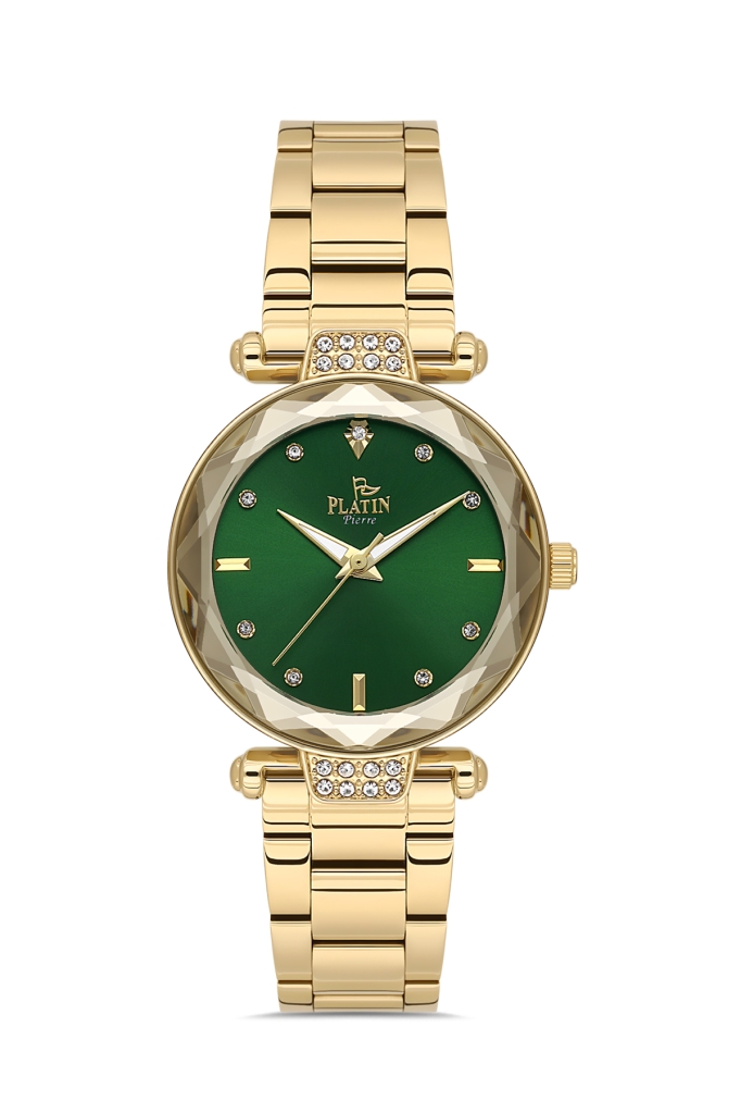 PLATİN PİERRE KADIN KOL SAATİ