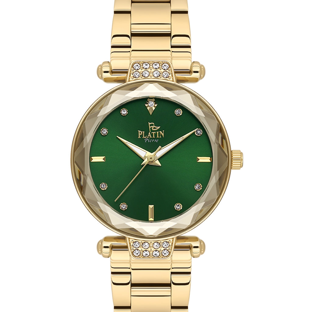 PLATİN PİERRE KADIN KOL SAATİ