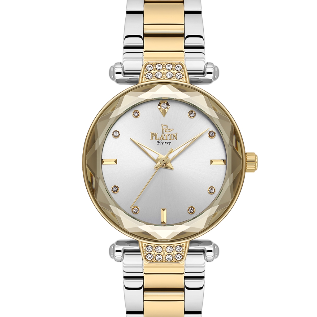 PLATİN PİERRE KADIN KOL SAATİ