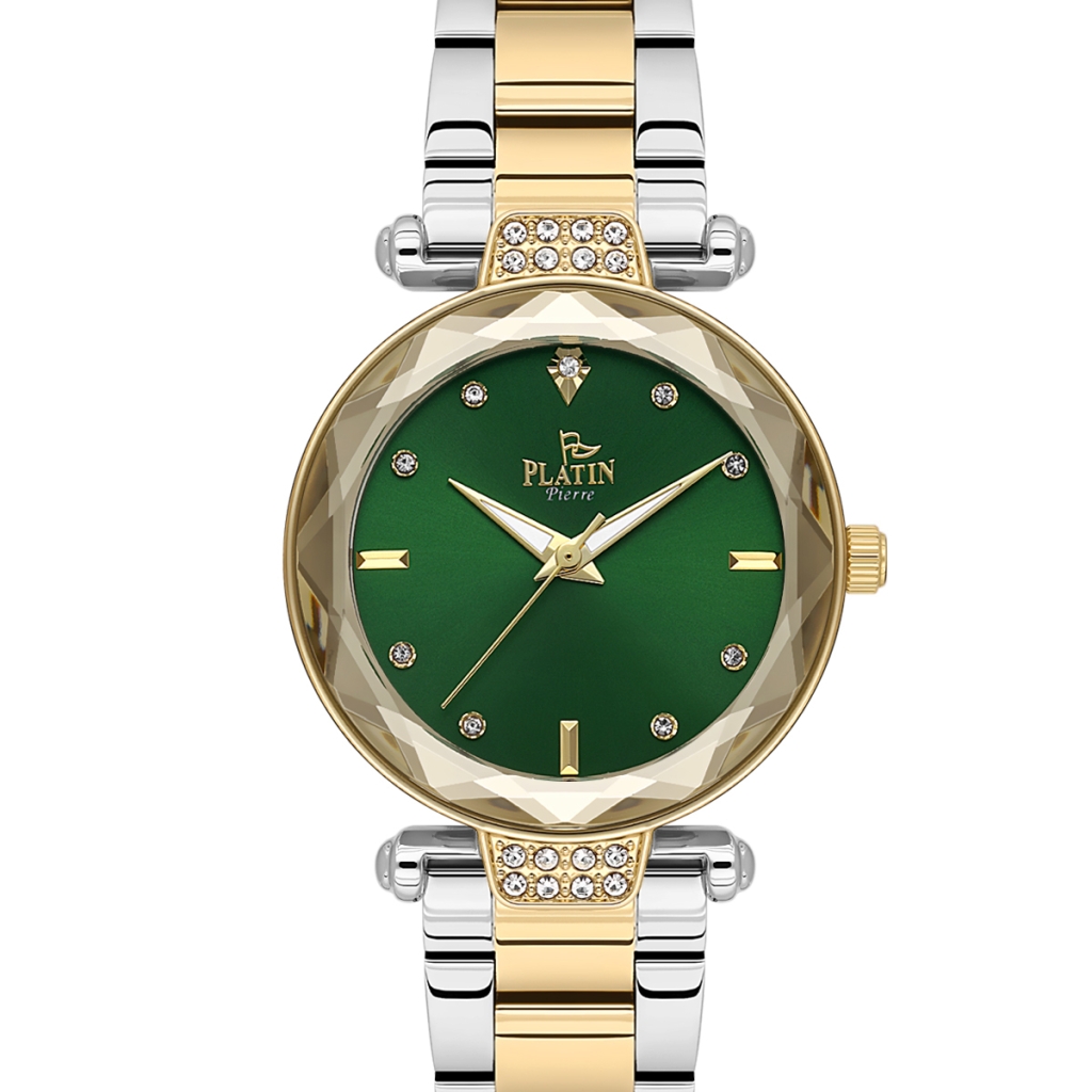 PLATİN PİERRE KADIN KOL SAATİ