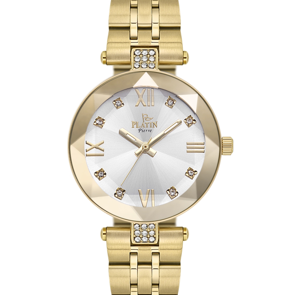 PLATİN PİERRE KADIN KOL SAATİ
