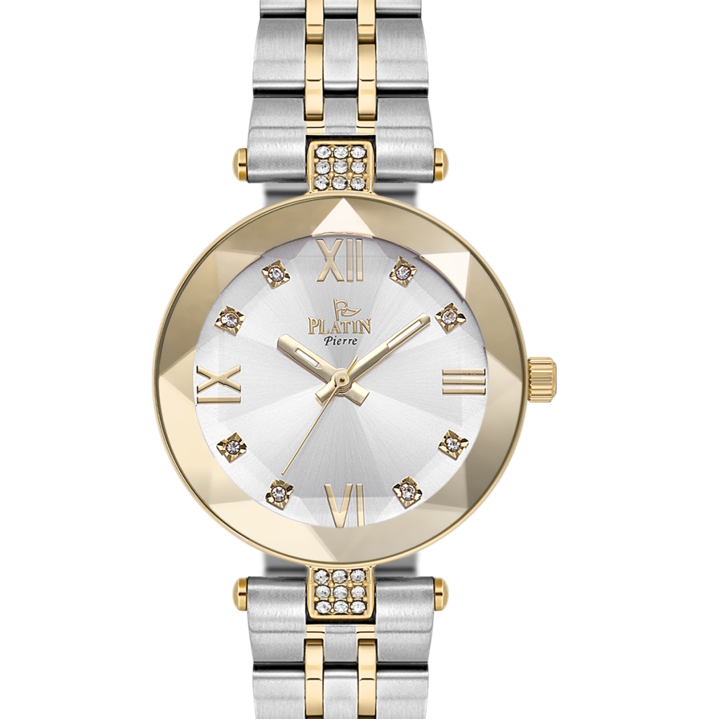 PLATİN PİERRE KADIN KOL SAATİ