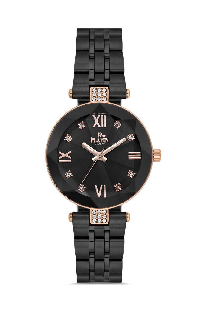 PLATİN PİERRE KADIN KOL SAATİ