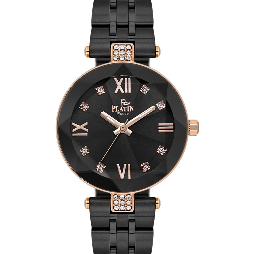 PLATİN PİERRE KADIN KOL SAATİ
