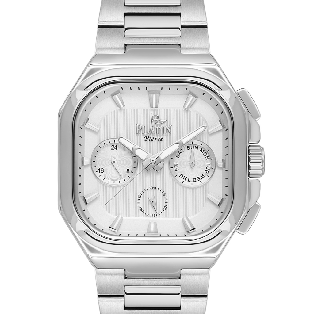 PLATİN PİERRE ERKEK KOL SAATİ