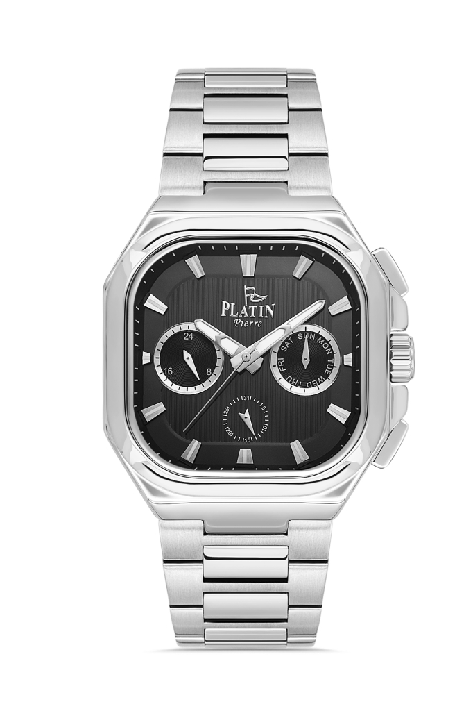 PLATİN PİERRE ERKEK KOL SAATİ