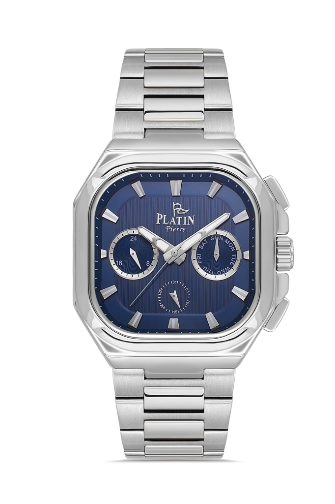 PLATİN PİERRE ERKEK KOL SAATİ