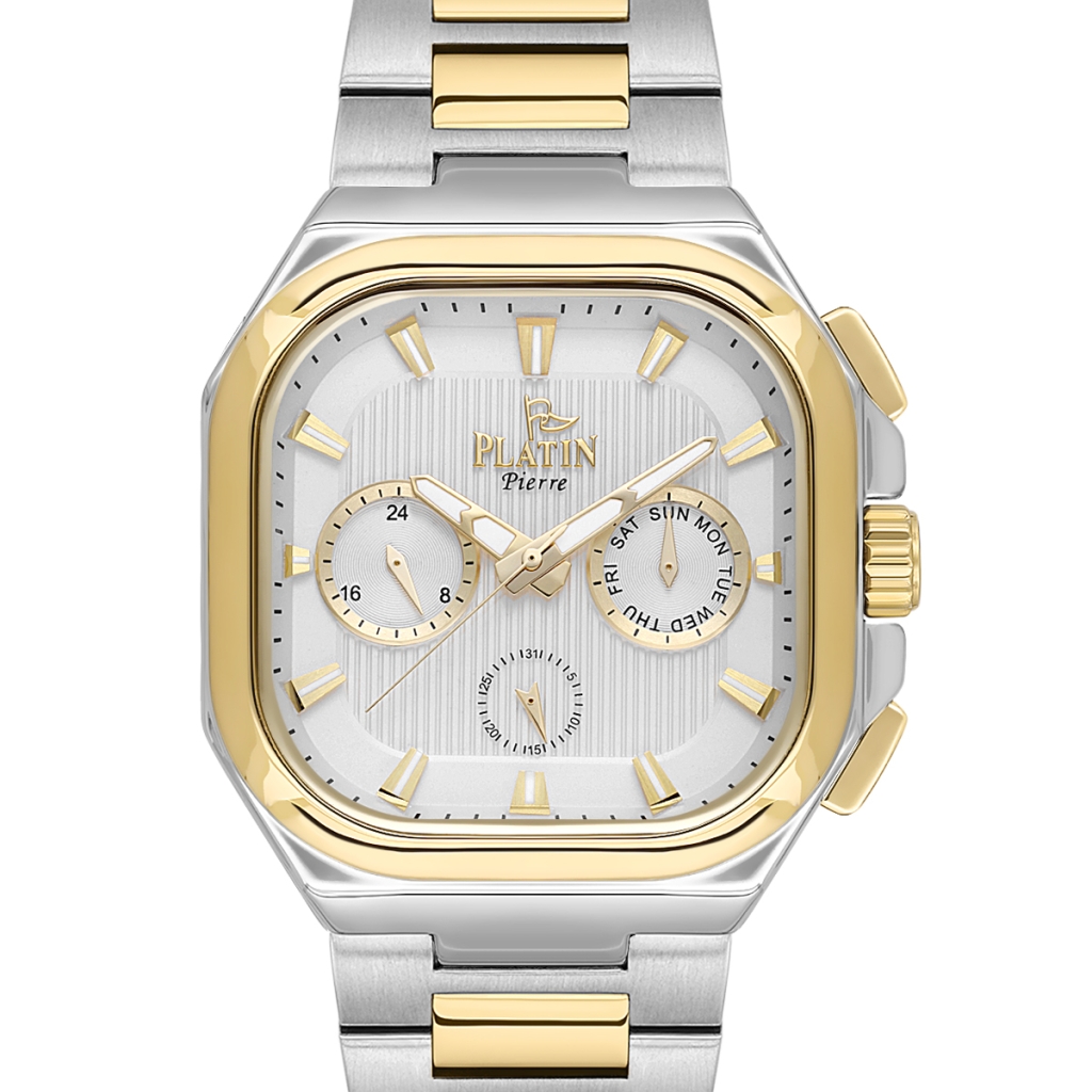 PLATİN PİERRE ERKEK KOL SAATİ