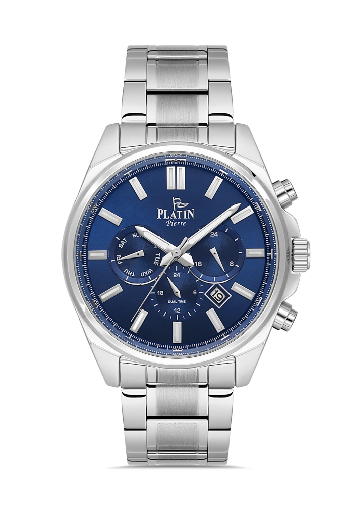 PLATİN PİERRE ERKEK KOL SAATİ