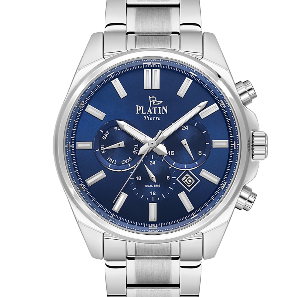 PLATİN PİERRE ERKEK KOL SAATİ
