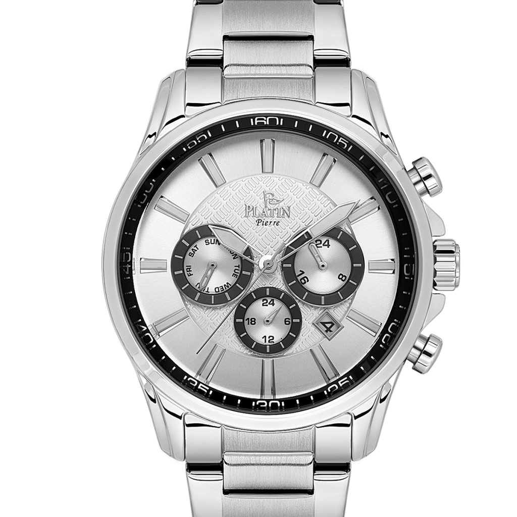 PLATİN PİERRE ERKEK KOL SAATİ