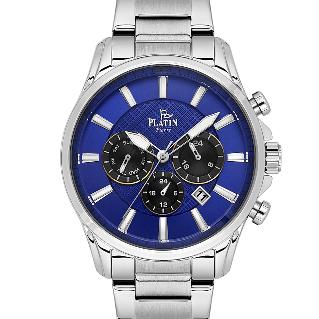 PLATİN PİERRE ERKEK KOL SAATİ