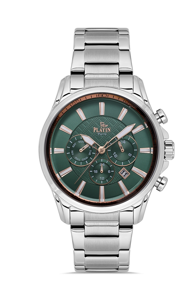 PLATİN PİERRE ERKEK KOL SAATİ