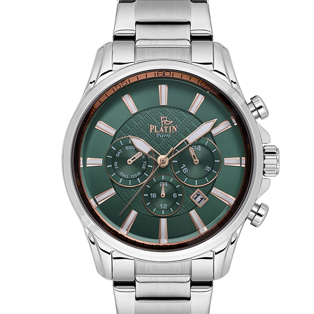 PLATİN PİERRE ERKEK KOL SAATİ