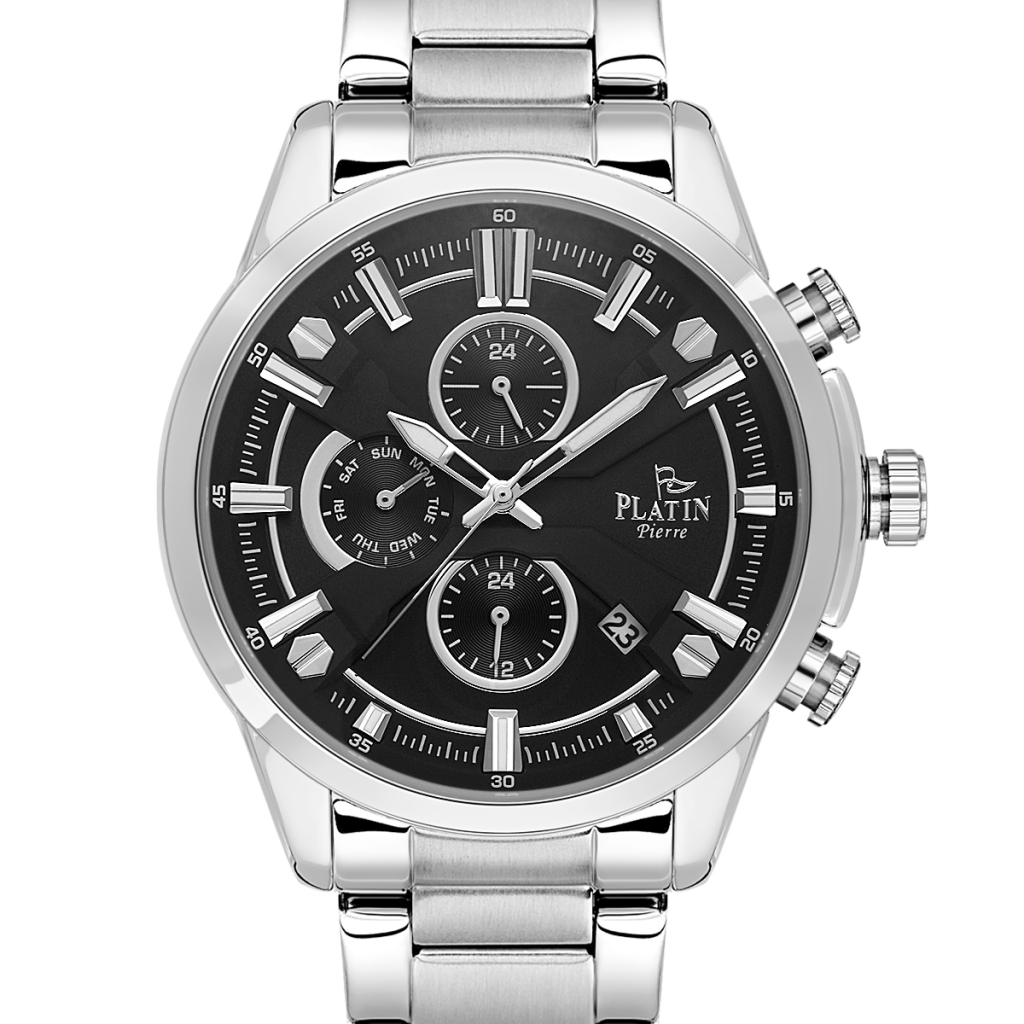 PLATİN PİERRE ERKEK KOL SAATİ