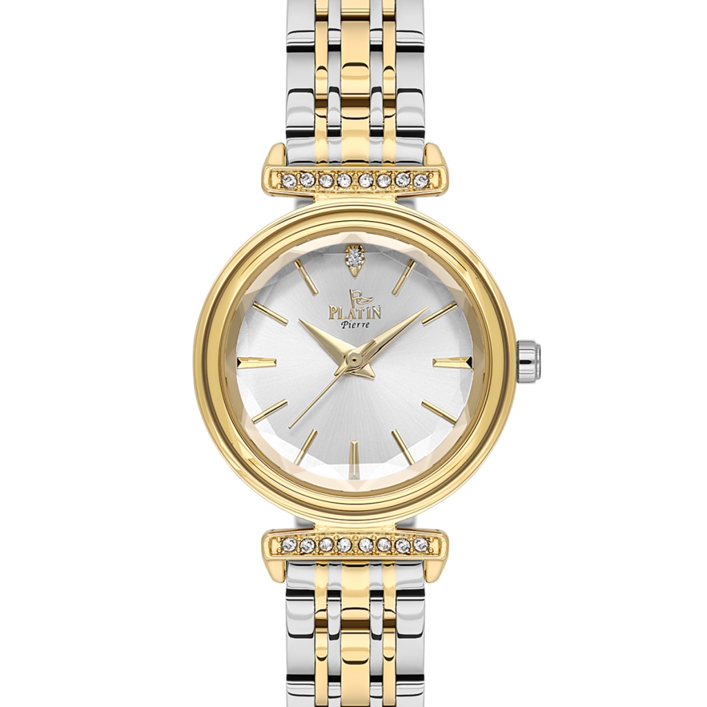 PLATİN PİERRE KADIN KOL SAATİ